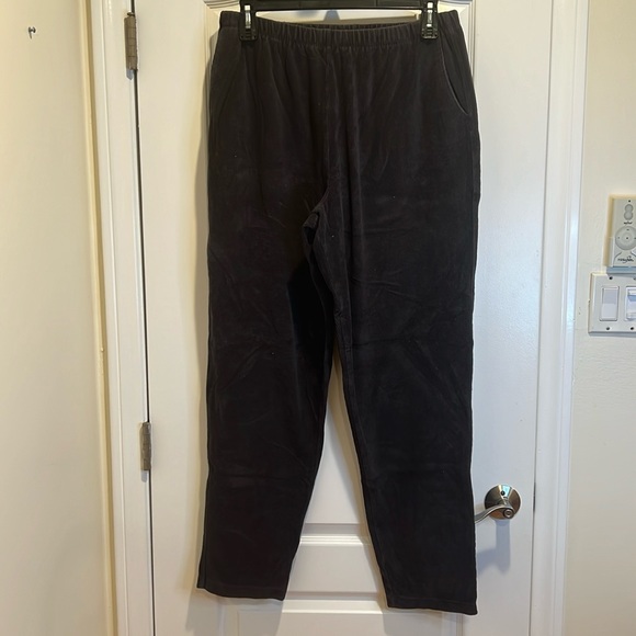 Lands' End Pants - Lands’ End Velour Pants
